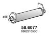 VW 068251053H Middle Silencer